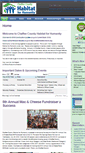Mobile Screenshot of chaffeehabitat.org